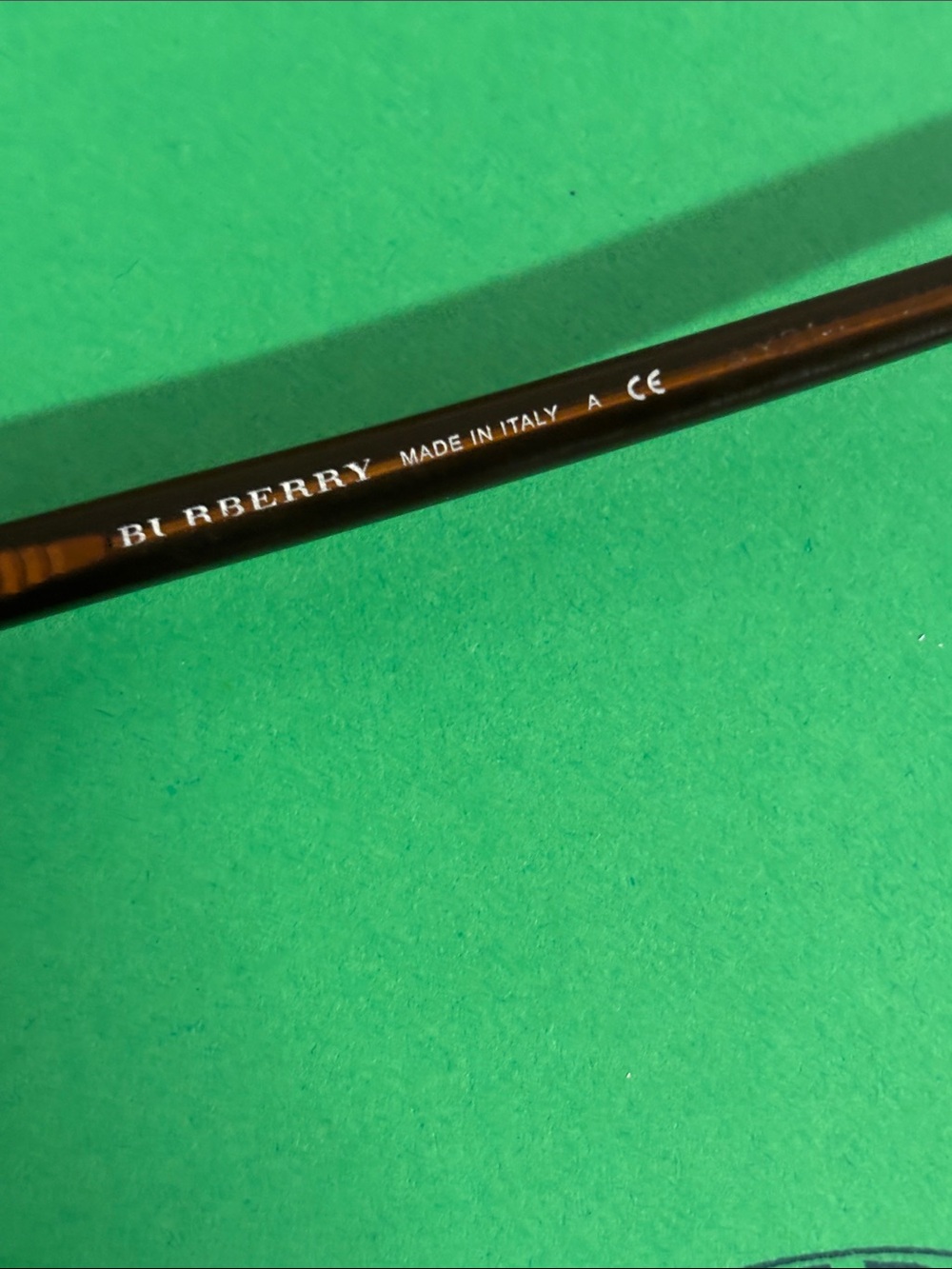 Burberry Brown Eyewear frames with White Logo